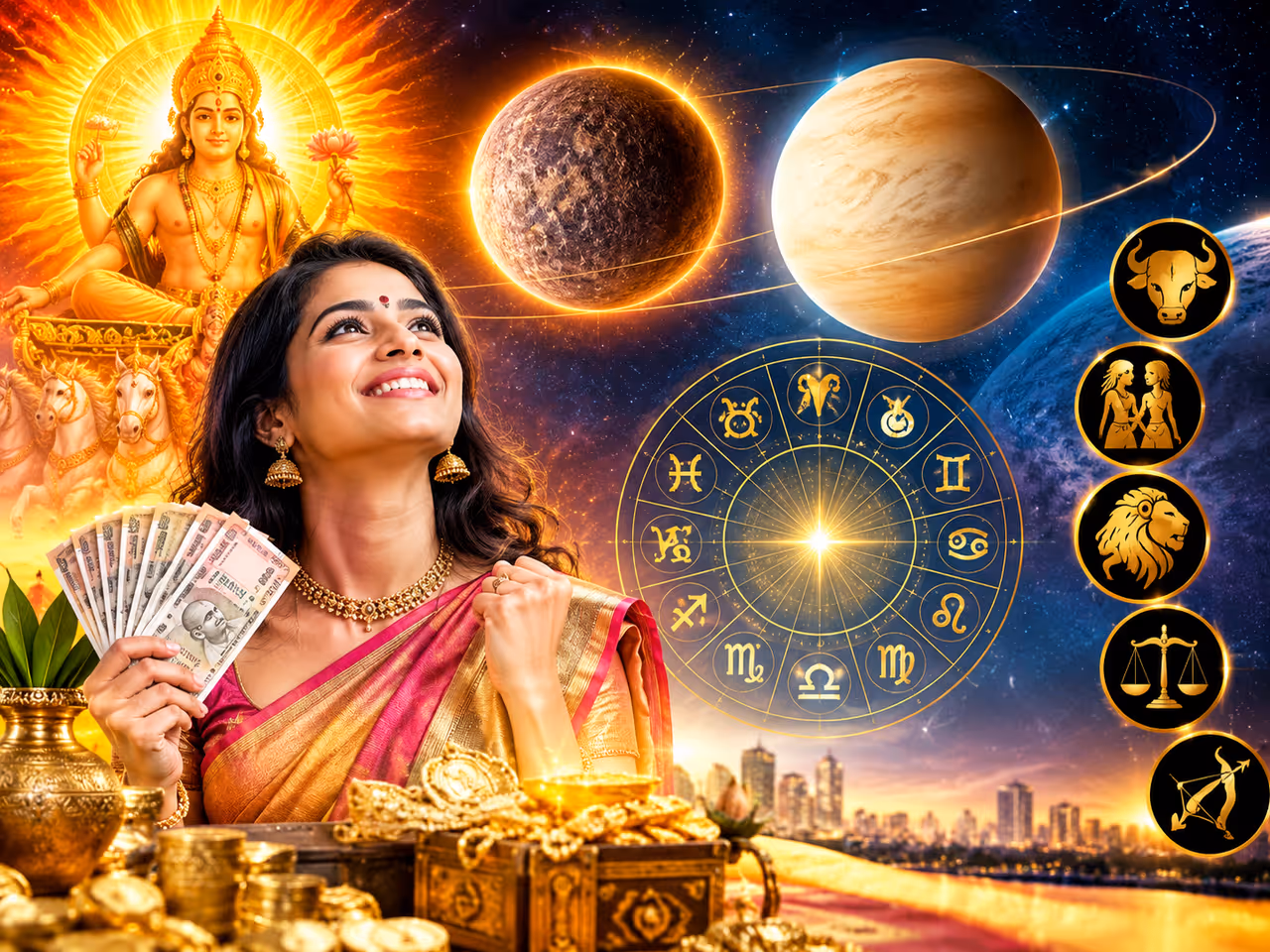 ஒரே ராசியில் 3 முக்கிய கிரகங்கள்! ஒரே ராசியில் 3 முக்கிய கிரகங்கள்!