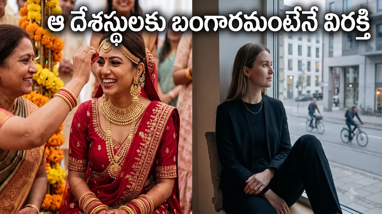 ఈ దేశంలో గోల్డ్ జ్యూలయరీ వేసుకోరు ఈ దేశంలో గోల్డ్ జ్యూలయరీ వేసుకోరు