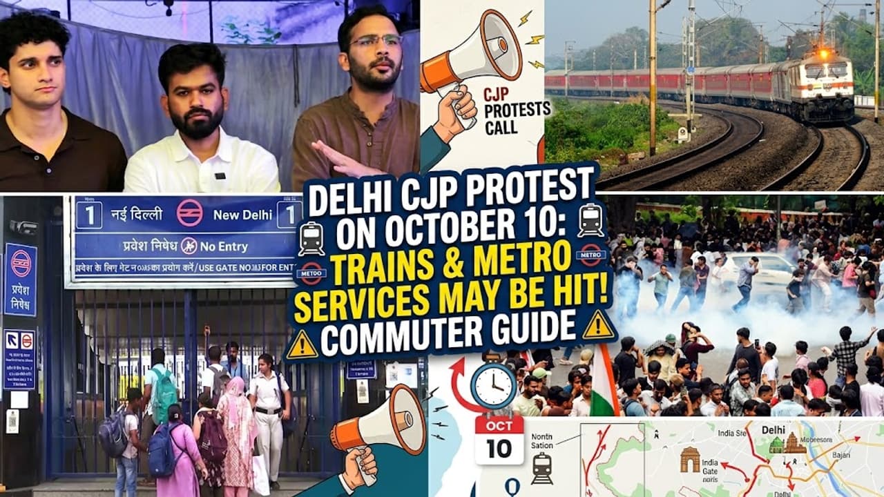 CJP protest: Delhi on high alert on October 10 CJP protest: Delhi on high alert on October 10