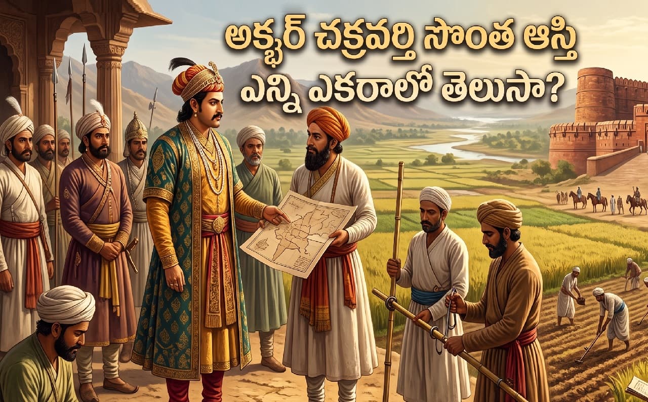 అక్బర్ చక్రవర్తి ఆస్తులు అక్బర్ చక్రవర్తి ఆస్తులు