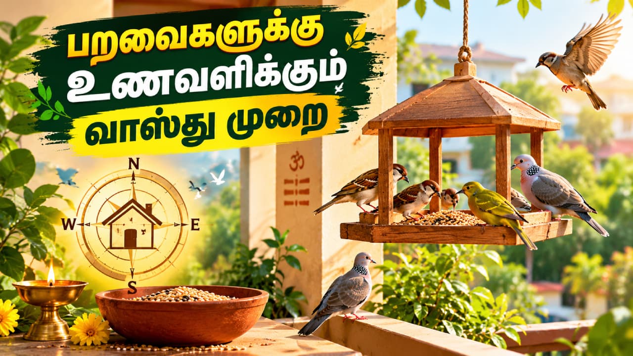பறவைகளுக்கு உணவளிக்கும் வாஸ்து முறை பறவைகளுக்கு உணவளிக்கும் வாஸ்து முறை