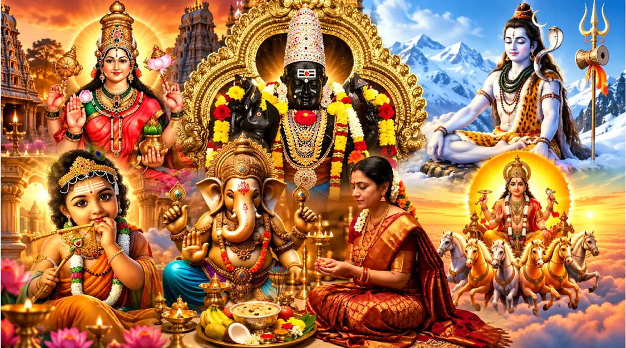 வாரத்தின் 7 நாட்களிலும் எந்தெந்த தெய்வங்களை வழிபட வேண்டும்? வாரத்தின் 7 நாட்களிலும் எந்தெந்த தெய்வங்களை வழிபட வேண்டும்?