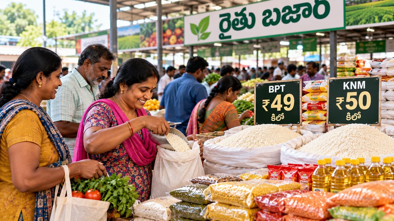 మార్కెట్లో షాక్ ఇస్తున్న బియ్యం ధరలు.. ఏపీ సర్కార్ మాస్ ప్లాన్ మార్కెట్లో షాక్ ఇస్తున్న బియ్యం ధరలు.. ఏపీ సర్కార్ మాస్ ప్లాన్