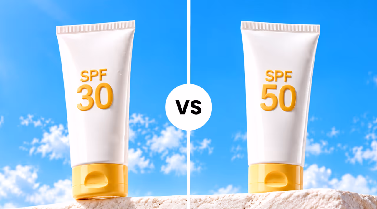 SPF 30 की SPF 50 कोणतं जास्त चांगलं? SPF 30 की SPF 50 कोणतं जास्त चांगलं?