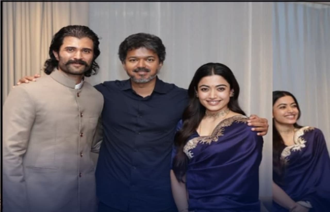 ரஷ்மிகா கட்டியிருந்த சேலையின் விலை இத்தனை ஆயிரமா? ரஷ்மிகா கட்டியிருந்த சேலையின் விலை இத்தனை ஆயிரமா?