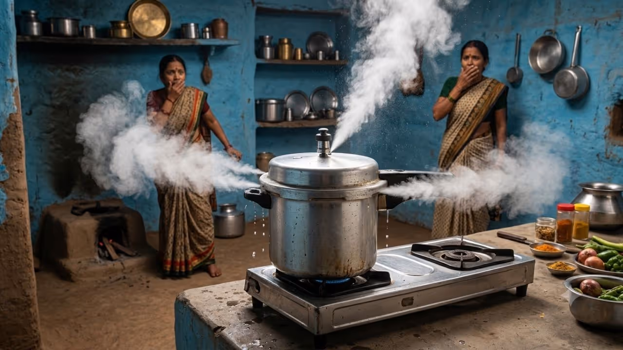 ಪ್ರೆಶರ್ ಕುಕ್ಕರ್ ಪ್ರೆಶರ್ ಕುಕ್ಕರ್