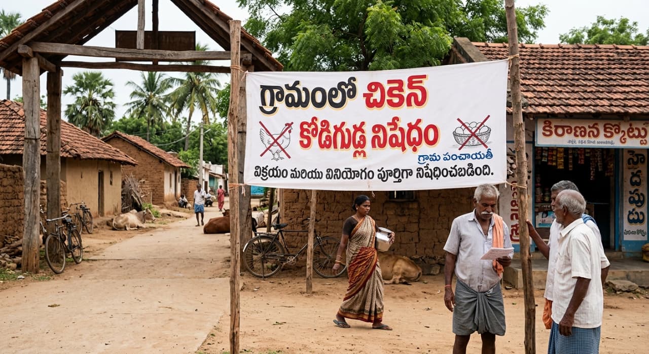 ఈ గ్రామంలో కోడిగుడ్లు నిషేధం.. ఈ గ్రామంలో కోడిగుడ్లు నిషేధం..