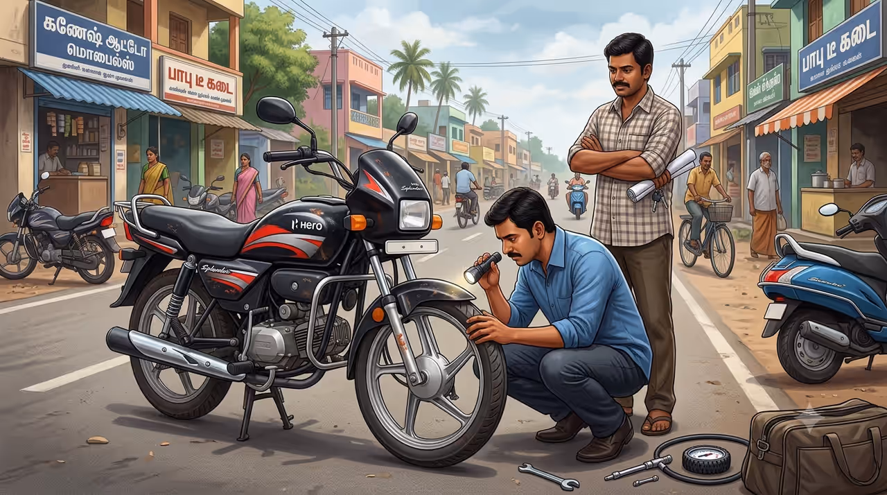 செகண்ட் ஹேண்ட் பைக் வாங்கும் முன் கவனிக்க வேண்டியவை செகண்ட் ஹேண்ட் பைக் வாங்கும் முன் கவனிக்க வேண்டியவை