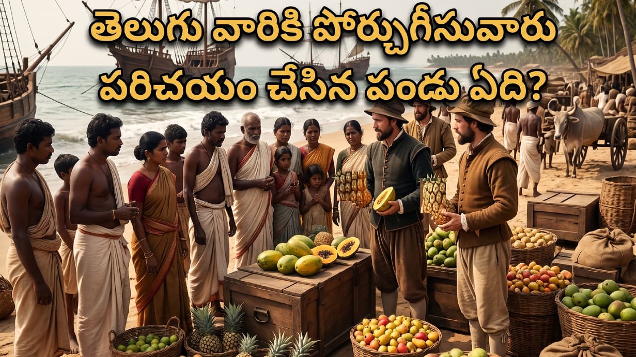 పోర్చుగీస్ వారు పరిచయం చేసిన పండ్లు పోర్చుగీస్ వారు పరిచయం చేసిన పండ్లు