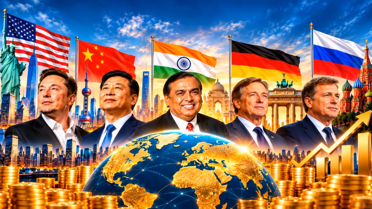 जगात सर्वाधिक अब्जाधीश असणारे टॉप १० देश, भारताने रचला विक्रम जगात सर्वाधिक अब्जाधीश असणारे टॉप १० देश, भारताने रचला विक्रम