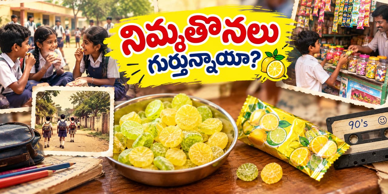 90’s కిడ్స్ ఫేవరెట్ నిమ్మతొనలు 90’s కిడ్స్ ఫేవరెట్ నిమ్మతొనలు