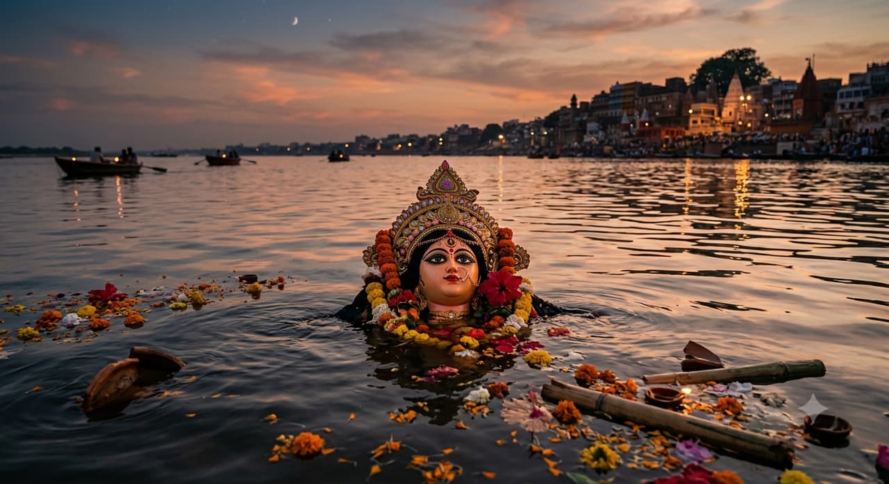 দর্পণ বিসর্জন ও অপরাজিতা পূজা দর্পণ বিসর্জন ও অপরাজিতা পূজা