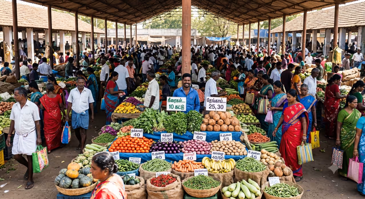 உழவர் சந்தைகளின் மறுமலர்ச்சி மற்றும் மக்களின் வரவேற்பு உழவர் சந்தைகளின் மறுமலர்ச்சி மற்றும் மக்களின் வரவேற்பு