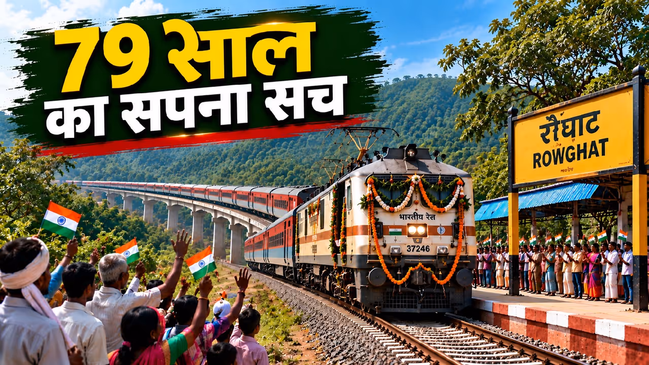 79 साल का सपना सच, छत्तीसगढ़ के इस सुदूर इलाके में पहुंची ट्रेन! 79 साल का सपना सच, छत्तीसगढ़ के इस सुदूर इलाके में पहुंची ट्रेन!