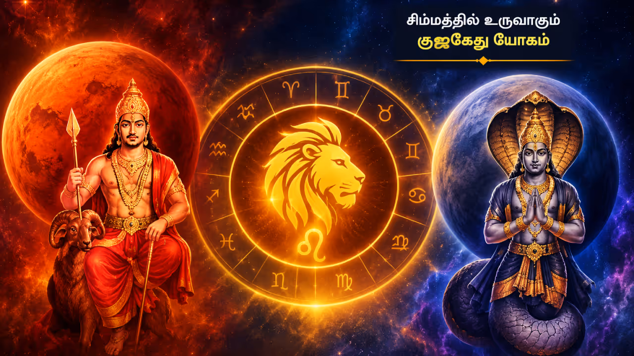 குஜகேது யோகத்தால் மாறப்போகும் கிரகங்களின் ஆட்டம் குஜகேது யோகத்தால் மாறப்போகும் கிரகங்களின் ஆட்டம்