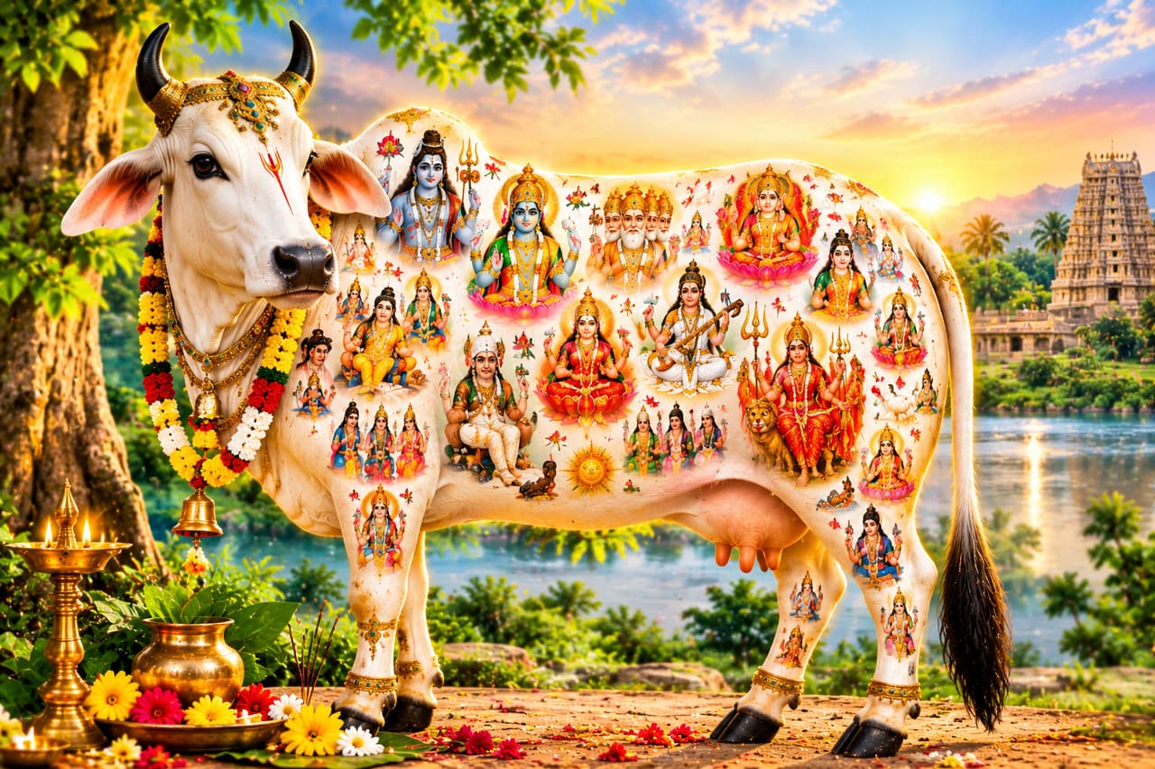 ఆవును ఎందుకు పూజిస్తాం? ఆవును ఎందుకు పూజిస్తాం?