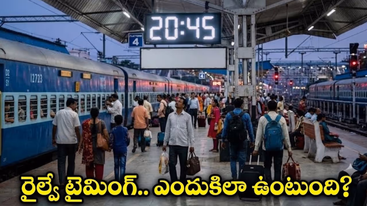 రైల్వే స్టేషన్లలో 24 గంటల గడియారాలనే ఎందుకు ఉపయోగిస్తారు? రైల్వే స్టేషన్లలో 24 గంటల గడియారాలనే ఎందుకు ఉపయోగిస్తారు?