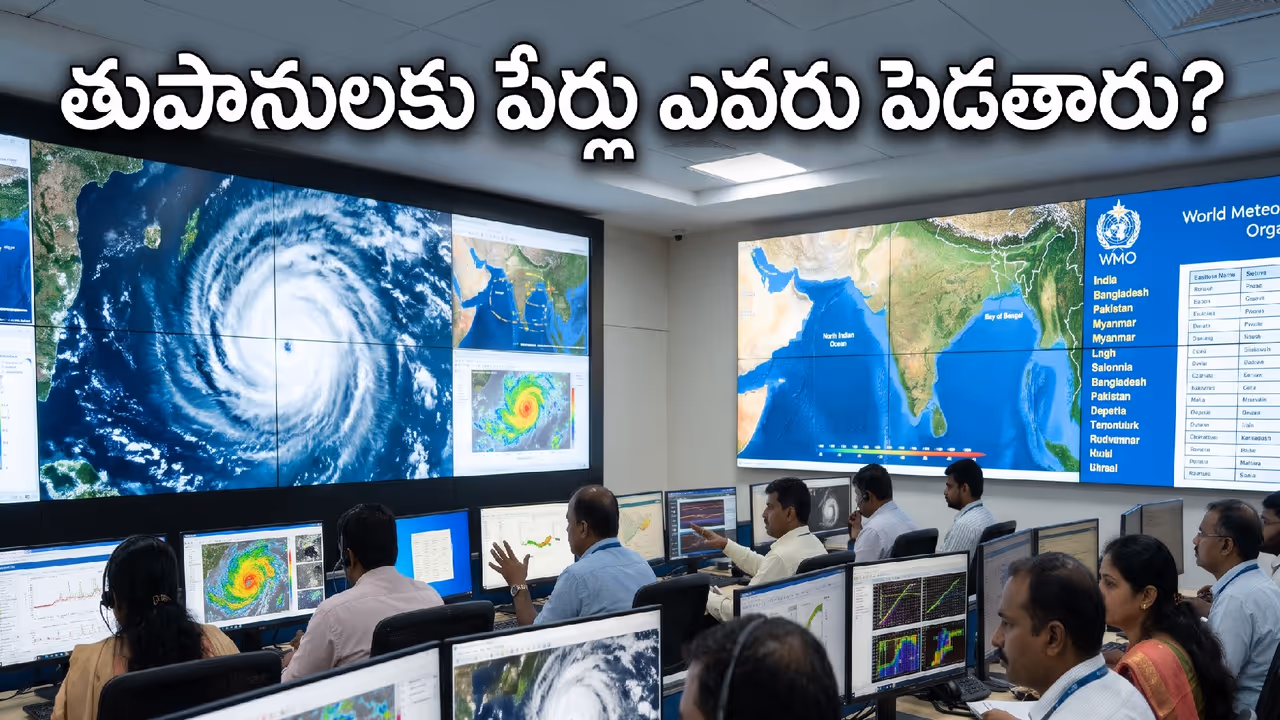 తుఫానుకు పేరు ఎందుకు? తుఫానుకు పేరు ఎందుకు?