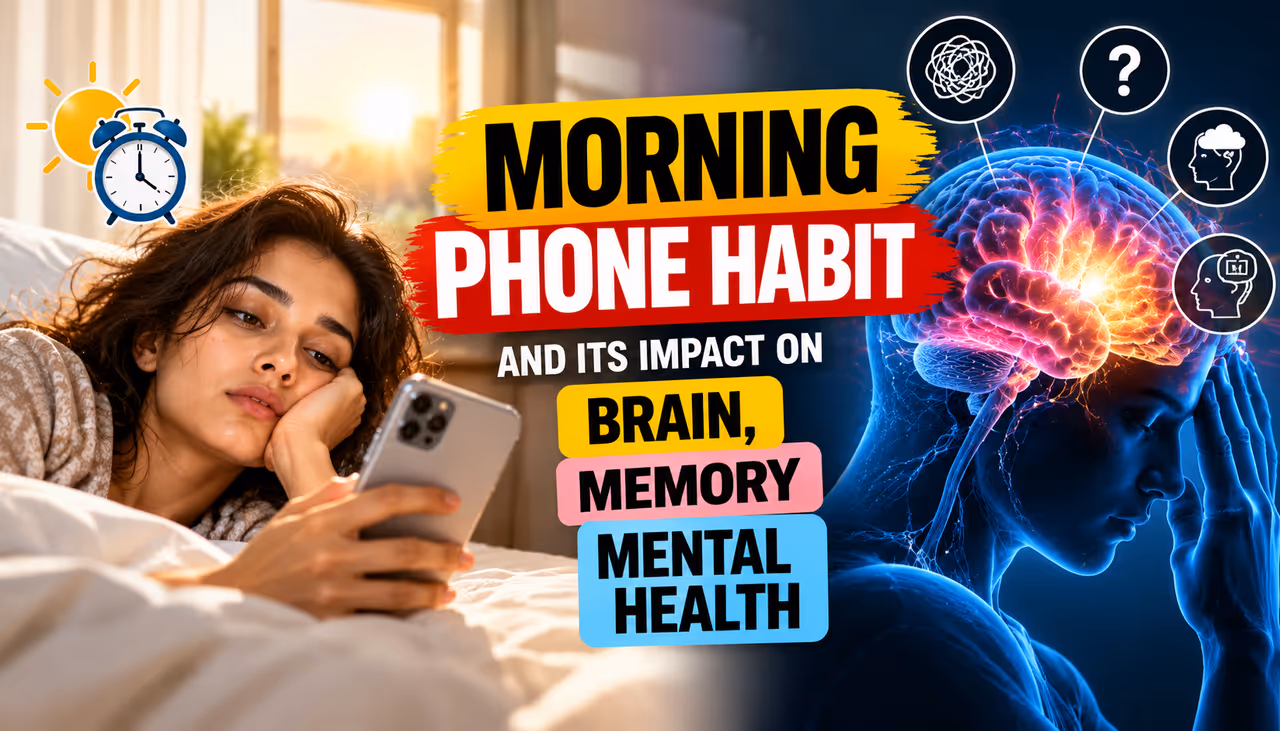 Morning Phone Habit And Its Impact On Brain Memory And Mental Health Morning Phone Habit And Its Impact On Brain Memory And Mental Health