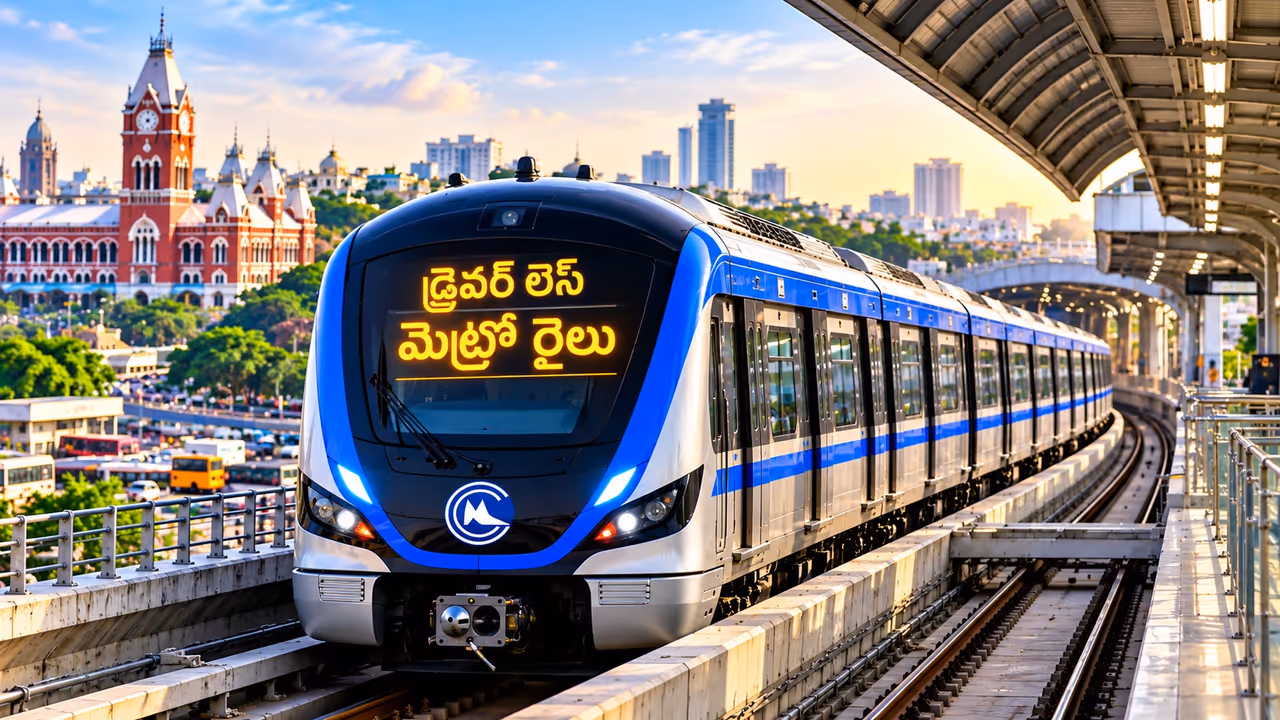 ఇండియాలో డ్రైవర్ లెస్ మెట్రో రైలు సేవలు ఇండియాలో డ్రైవర్ లెస్ మెట్రో రైలు సేవలు