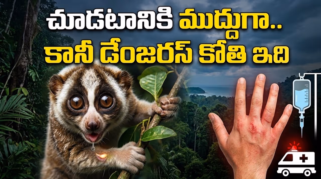చూడటానికి ముద్దుగా.. కానీ డేంజరస్ కోతి ఇది చూడటానికి ముద్దుగా.. కానీ డేంజరస్ కోతి ఇది
