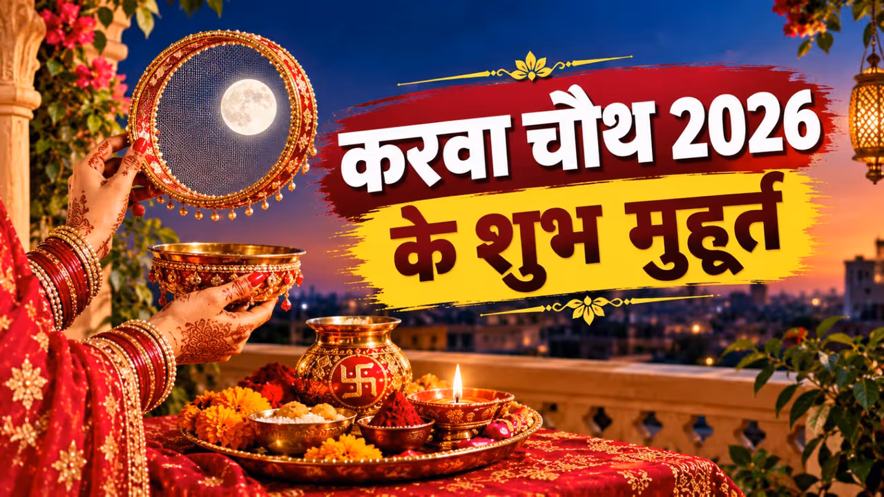 जानें करवा चौथ 2026 की पूरी डिटेल जानें करवा चौथ 2026 की पूरी डिटेल