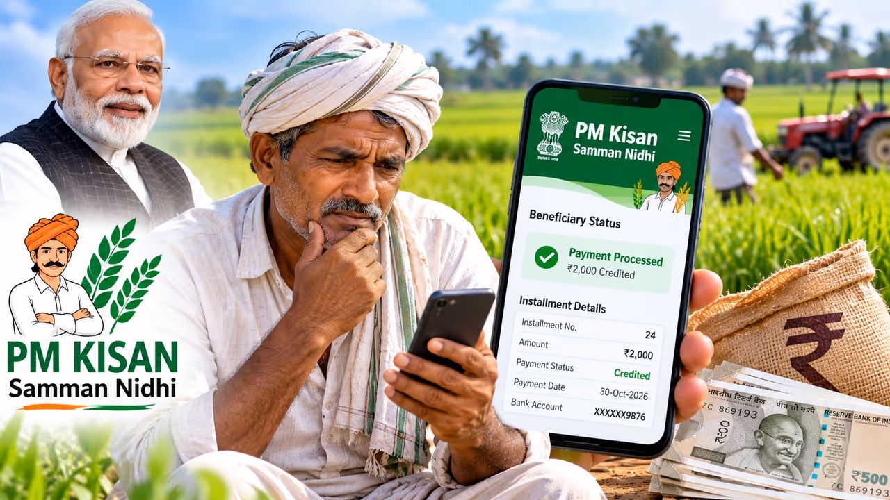 पीएम किसान के 2,000 रुपये खाते में नहीं आए? पीएम किसान के 2,000 रुपये खाते में नहीं आए?