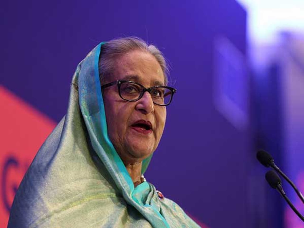 Former Bangladesh PM Sheikh Hasina