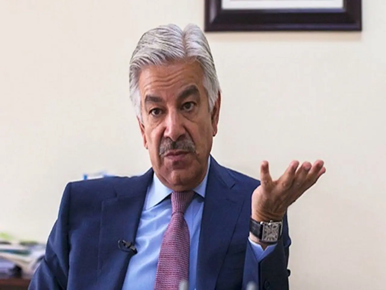 Pakistan Defence Minister Khawaja Asif (File Photo) Pakistan Defence Minister Khawaja Asif (File Photo)