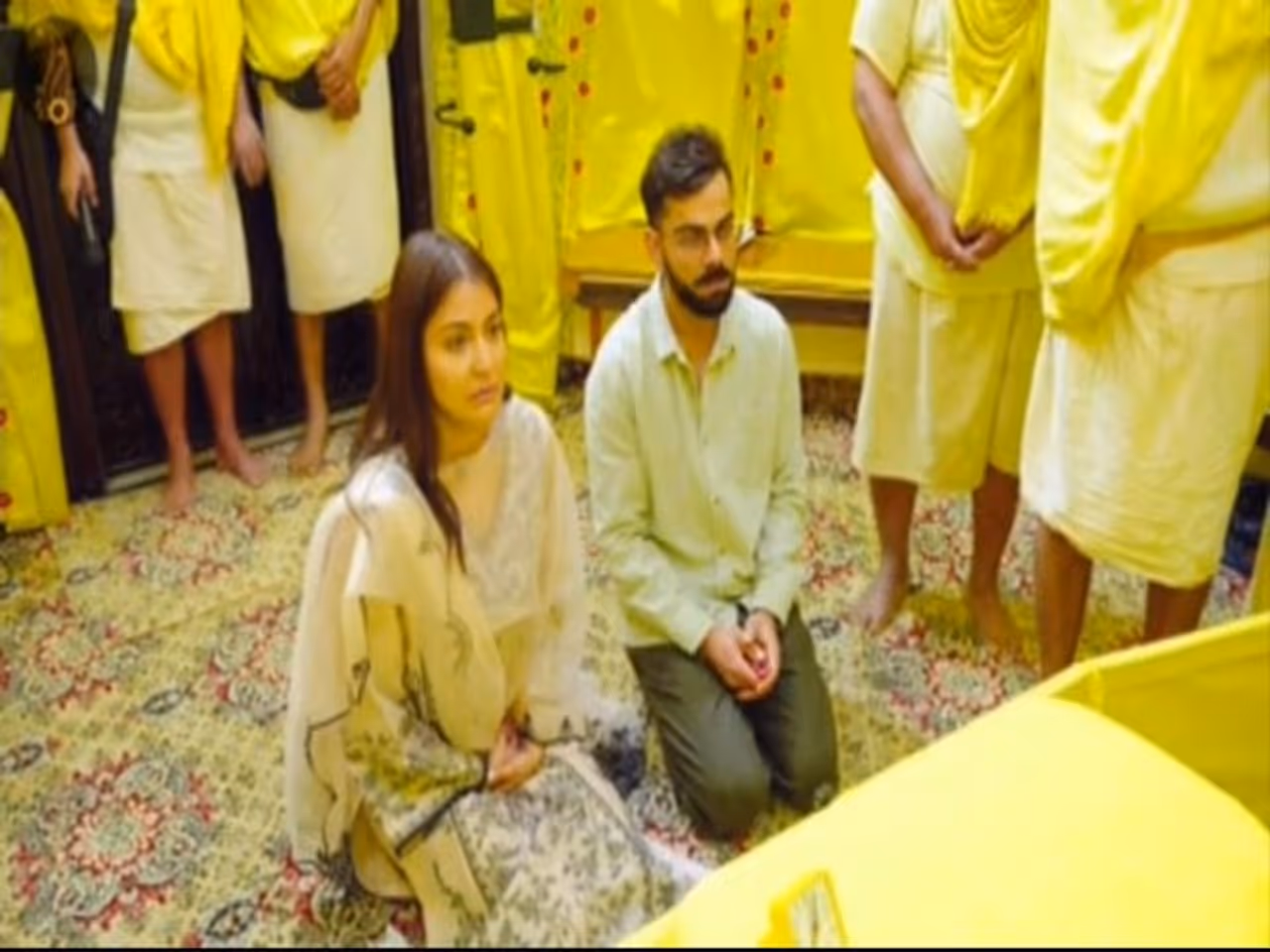 Virat Kohli visits Vrindavan with wife after Test retirement