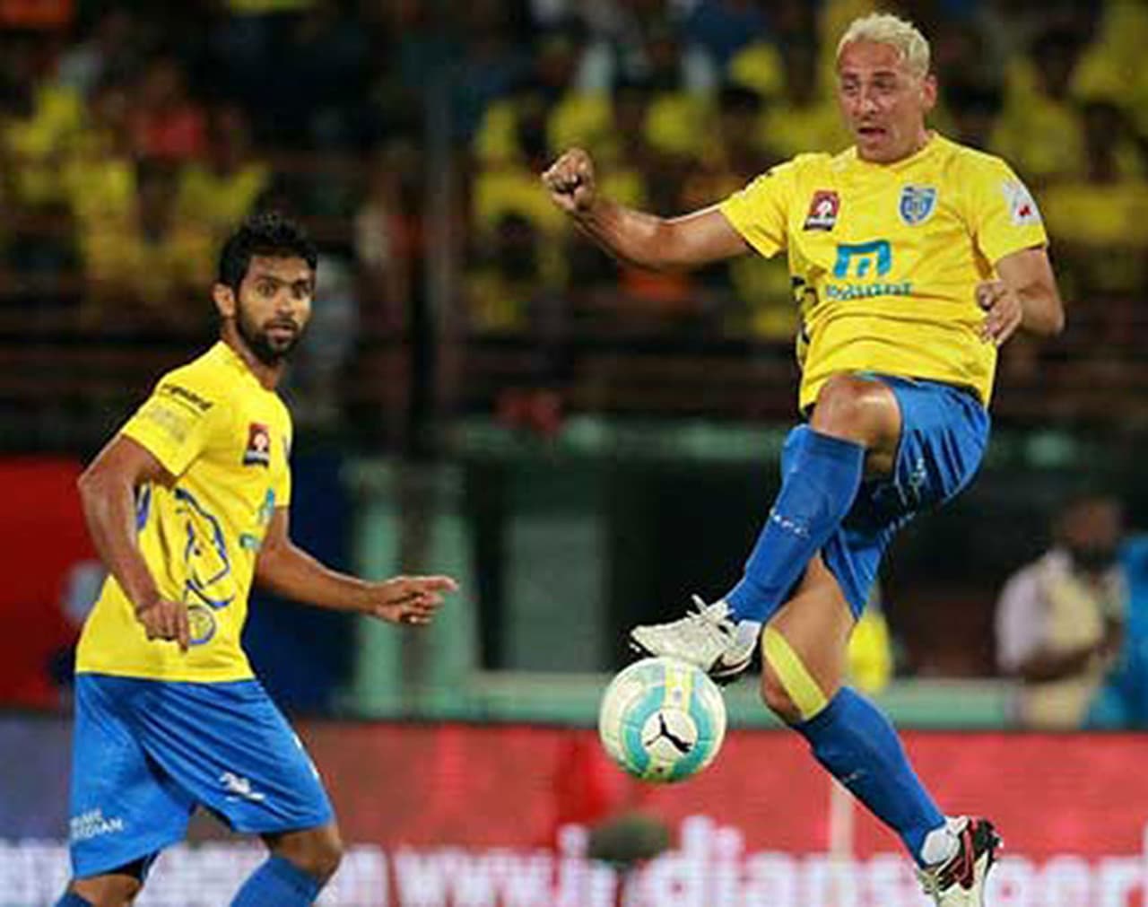 <p>In what turned out to be an evenly poised, but frustrating contest, Kerala Blasters FC settled for a goalless draw to Jamshedpur FC in the Indian Super League 2020 21, at the GMC Stadium in Goa, on Wednesday. With this draw, both the teams have risen a spot, to seventh and eighth, respectively.</p> <p>In what turned out to be an evenly poised, but frustrating contest, Kerala Blasters FC settled for a goalless draw to Jamshedpur FC in the Indian Super League 2020 21, at the GMC Stadium in Goa, on Wednesday. With this draw, both the teams have risen a spot, to seventh and eighth, respectively.</p>