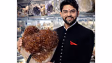 Astro Parduman Showcases One of the World’s Rarest Heart-Shaped Citrine Crystals Worth ₹15+ Lakh