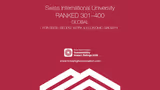 A New Global Milestone for Swiss International University as It Enters World Top 500 Times Higher Education Impact Rankings