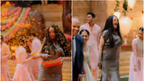 (PHOTOS) Rihanna Joins Ambani Family At Antilia; Plays Phoolo Wali Holi With Radhika Merchant, Isha Ambani
