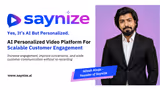Algoocean Technologies Brings Enterprise- Grade AI Video Personalization to Market with the Launch of Saynize AI