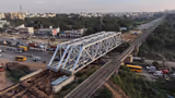 ಬೆಂಗಳೂರು-ಹೊಸೂರು ಟ್ರಾಫಿಕ್ ಸಮಸ್ಯೆಗೆ ಮುಕ್ತಿ, ಚಂದಾಪುರ NH-44 ರಲ್ಲಿ 61 ಮೀಟರ್ ದೈತ್ಯ ಗರ್ಡರ್ ಅಳವಡಿಸಿದ K-RIDE