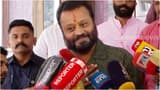 അടൂർ പ്രകാശിനെ ചോദ്യംചെയ്യാൻ വിളിപ്പിച്ചല്ലോയെന്ന ചോദ്യത്തിന് രണ്ട് വാക്കിൽ സുരേഷ് ഗോപിയുടെ മറുപടി; 'സ്വാമിയേ ശരണമയ്യപ്പാ'