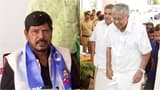 പിണറായിയെ എൻഡിഎയിലേക്ക് സ്വാഗതം ചെയ്ത് കേന്ദ്രമന്ത്രി രാം ദാസ് അതാവലെ; 'ഭരണത്തുടർച്ച ഉണ്ടാകണമെങ്കിൽ എൻഡിഎയിലേക്ക് വരണം'
