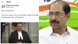 കോൺഗ്രസ് കേരളയുടെ വിവാദ പോസ്റ്റ്: ചീഫ് ജസ്റ്റിസ് സൂര്യകാന്തിനോട് മാപ്പ് പറഞ്ഞെന്ന് കെപിസിസി; വക്കീൽ നോട്ടീസിന് മറുപടി നൽകി സണ്ണി ജോസഫ്
