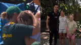SA vs AUS, 1st ODI: Matthew Breetzke Meets the Young Fan Hit by His Massive Six in Durban (WATCH)