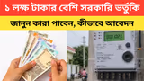 বাড়ির বিদ্যুৎ বিল শূন্য! ১ লক্ষ টাকার বেশি ভর্তুকি দেবে সরকার, কীভাবে জানুন