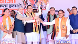 CM Dhami News: पौड़ी गढ़वाल के श्रीनगर में धामी की पदयात्रा, कांग्रेस से भ्रष्टाचार का हिसाब मांगा