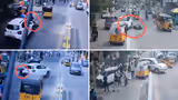Panic Or Overspeeding? Hyderabad EV Crash Video Sparks Debate Online
