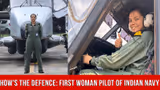 National Girl Child Day: First Woman Pilot Of Indian Navy
