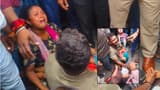 Mandya: 3-year-old girl dies in accident, public outraged at traffic police negligence