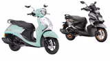 Yamaha Updates Fascino 125 Fi & RayZR 125 Fi Hybrid with TFT Display, New Colors