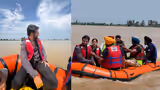Punjab Flood: पंजाब की बाढ़ में नाव पर उतरे सोनू सूद, कहा- रोटी का कर्ज चुकाना है