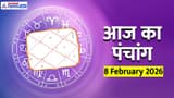 आज का पंचांग (Aaj Ka Panchang) 8 फरवरी 2026: शुभ मुहूर्त, राहु काल, दिशा शूल, सूर्योदय-सूर्यास्त