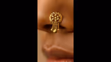 0.3 Gm Gold Nose Pin: 2K में गोल्ड नोज पिंन, छोटी नाक पर लगेगी सुंदर