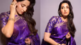 Nora Fatehi Saree Look: नोरा फतेही की सादगी ने जीता दिल, कैसे बिन ग्लैमर भी बनीं सेंटर ऑफ अट्रैक्शन
